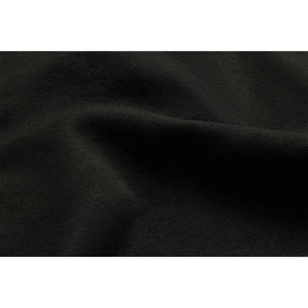 Black Heavyweight Organic Brushed Hood