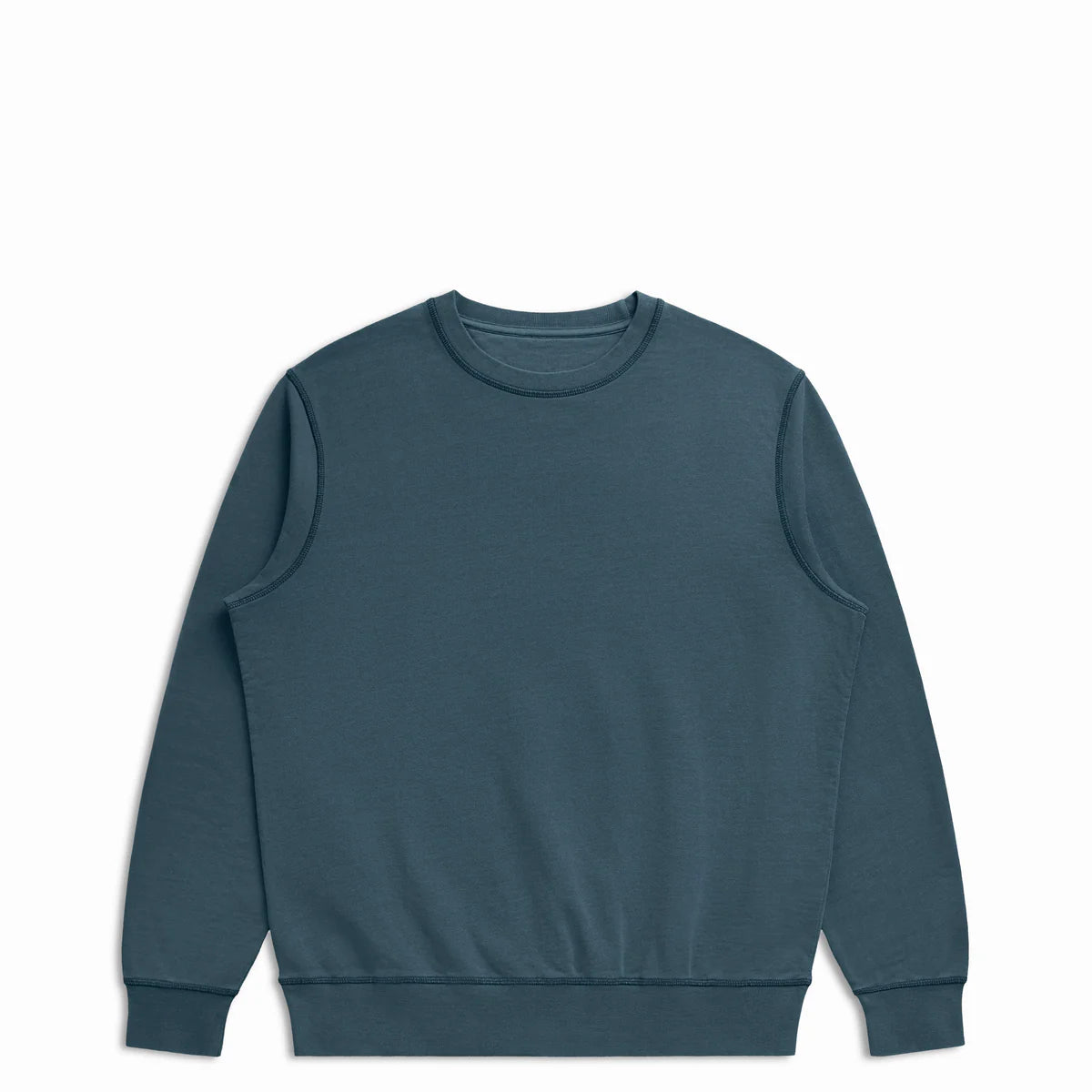 Sage Midweight Organic French Terry Crew