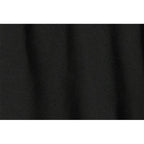 Black Organic Heavyweight Brushed Cuffed Pant