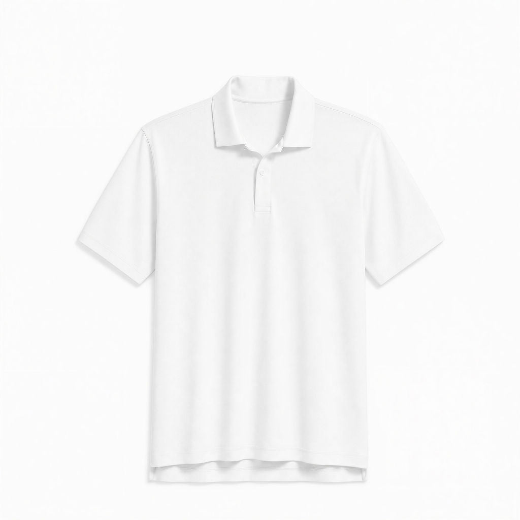 Men's Black Pima Polo