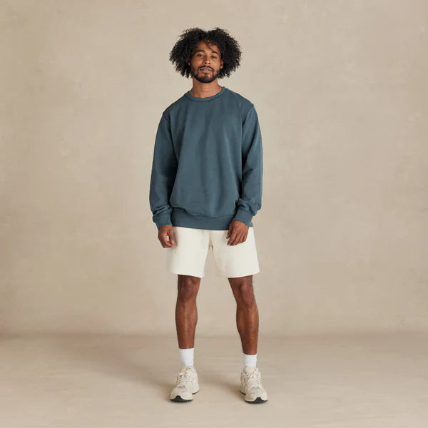 Seaside Midweight Organic French Terry Crew