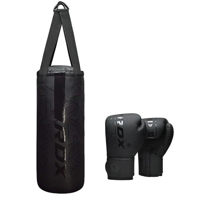 RDX F6 2FT KARA Kids Punch Bag & 6OZ Gloves