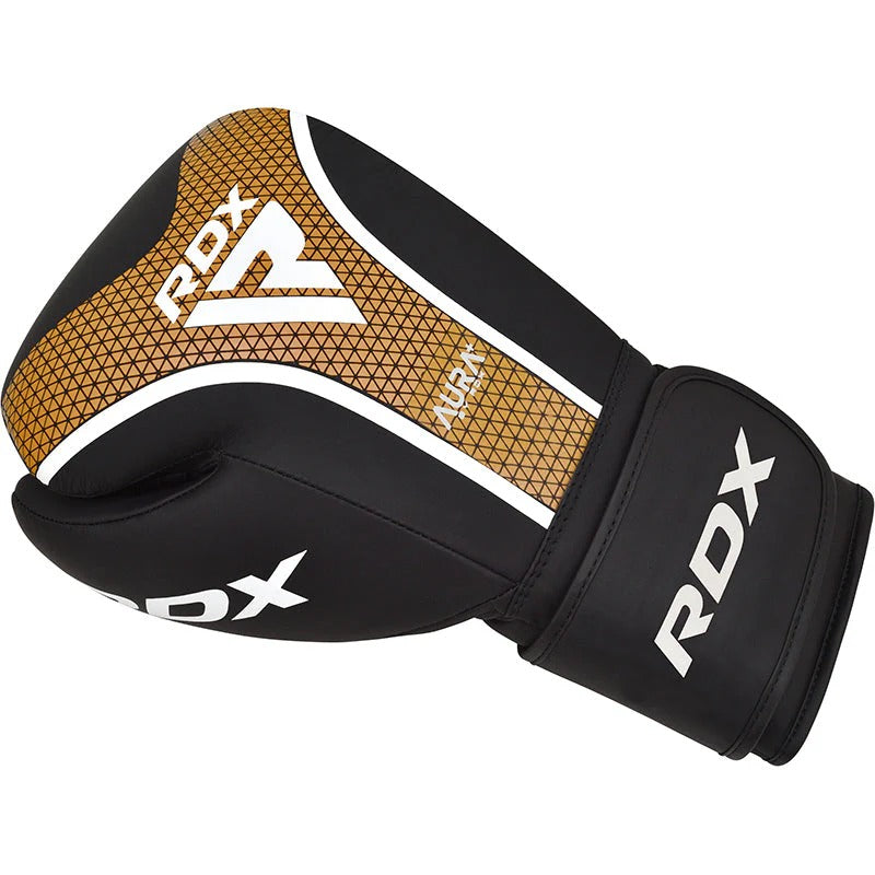 RDX Sports Aura Plus T-17 Boxing Gloves - Elite Performance Protection for Training Sessions | Premium Leather, Wrist Support, Impact Absorption