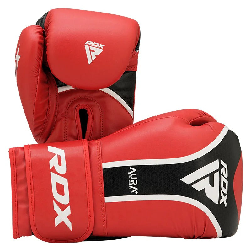 RDX Sports Aura Plus T-17 Boxing Gloves - Elite Performance Protection for Training Sessions | Premium Leather, Wrist Support, Impact Absorption