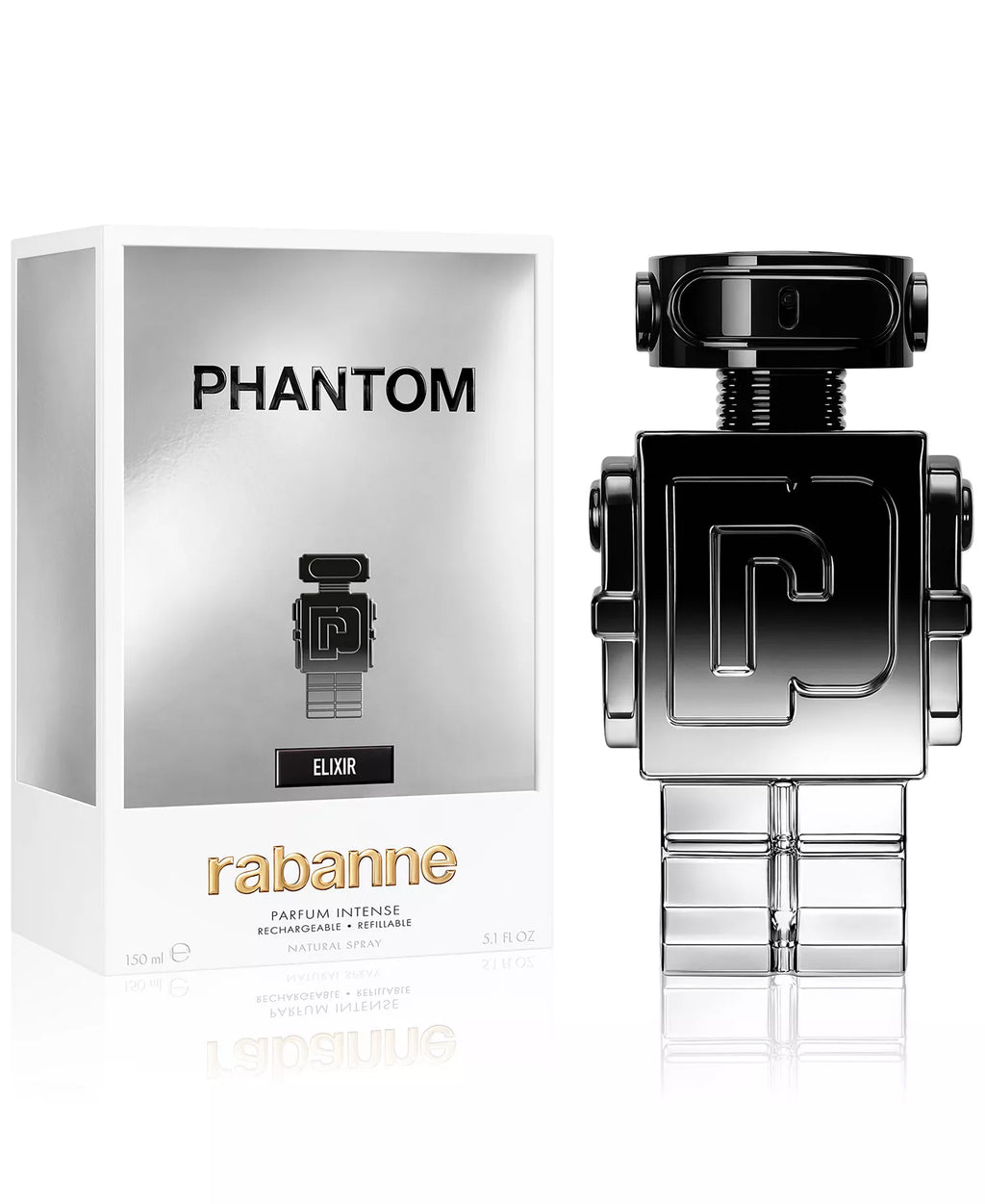 Men's Phantom Elixir Refillable Parfum Intense, 3.4 oz